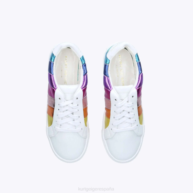 Kurt Geiger niños Mini carril infantil a rayas de Londres 2LPR182 | calzados varios/otros